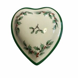 Vintage SPODE Heart Dish